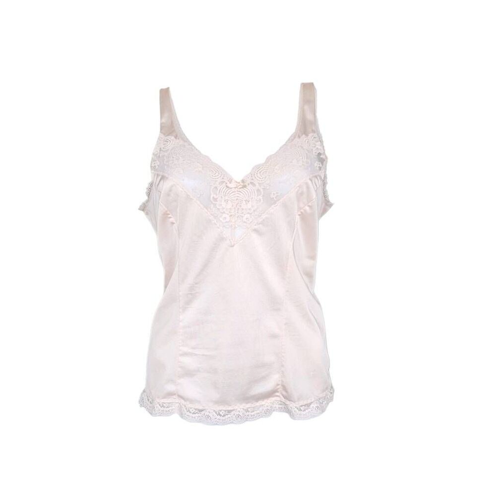 vintage pastel lace cami top